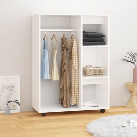 Weißer Holzwerkstoffschrank 80x40x110 cm von vidaXL, Kleiderschränke - Ref: Foro24-808513, Preis: 79,80 €, Rabatt: %