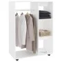 Armario de madera de ingeniería blanco 80x40x110 cm de vidaXL, Armarios roperos - Ref: Foro24-808513, Precio: 78,29 €, Descue...