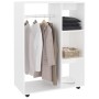 Weißer Holzwerkstoffschrank 80x40x110 cm von vidaXL, Kleiderschränke - Ref: Foro24-808513, Preis: 79,80 €, Rabatt: %