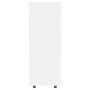 Weißer Holzwerkstoffschrank 80x40x110 cm von vidaXL, Kleiderschränke - Ref: Foro24-808513, Preis: 79,80 €, Rabatt: %