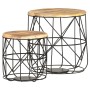 Coffee tables 2 units solid mango wood by vidaXL, Coffee table - Ref: Foro24-286579, Price: 87,10 €, Discount: %