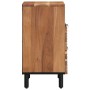Armario de Noche Marrón 50 x 33 x 62 cm madera maciza de acacia