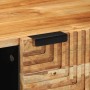 Mesa de Café Marrón 100 x 54 x 40 cm madera maciza de acacia