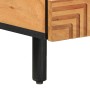 Mesa de Café Marrón 100 x 54 x 40 cm madera maciza de acacia