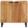 Mueble de Lavabo para Baño Marrón Madera maciza de Acacia
