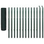 Set de Euro Valla acero verde 25x1,7 m