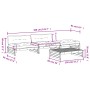 4-teiliges Gartenmöbel-Set und Massivholzkissen von vidaXL, Gartensets - Ref: Foro24-3186137, Preis: 587,83 €, Rabatt: %