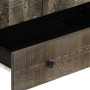 Aparador alto madera maciza de mango 60x33x100 cm
