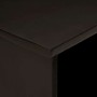 Mesa de Café Negro y dorado 80 x 50 x 40 cm