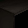 Mesa de Noche con cajón Negro y dorado 40 x 33 x 46 cm