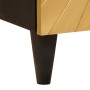 Gabinete de Baño con cajón Negro y dorado 38 x 33 x 160 cm