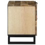 Armario de Noche Marrón 40 x 33 x 46 cm madera maciza de mango