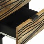 Armario de Noche Marrón 40 x 33 x 46 cm madera maciza de mango
