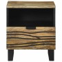 Armario de Noche Marrón 40 x 33 x 46 cm madera maciza de mango