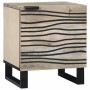 Mesas de noche 2 pcs Natural 40 x 33.5 x 46 cm