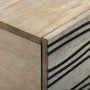 Mesa de Café Beige y Negro 80 x 50 x 40 cm