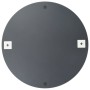 Espejos de pared redondos 2 unidades vidrio 60 cm