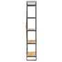 Estantería de 5 niveles madera maciza mango 90x30x180 cm de vidaXL, Librerías y estanterías - Ref: Foro24-286581, Precio: 261...