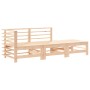 3-teilige Gartensofagarnitur mit Massivholzkissen von vidaXL, Gartensets - Ref: Foro24-3186032, Preis: 263,02 €, Rabatt: %