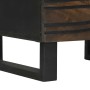 Armario de Noche con cajón 2 pcs Nogal 40 x 33 x 46 cm