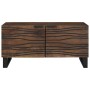 Mesa de Café Marrón y Negro 80 x 50 x 40 cm
