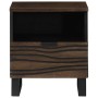 Armario de Noche Nogal 40 x 33 x 46 cm madera maciza de mango