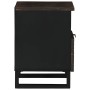 Armario de Noche Nogal 40 x 33 x 46 cm madera maciza de mango
