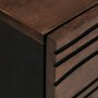 Armario de Noche Nogal 50 x 33 x 60 cm madera maciza de mango