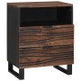 Armario de Noche Nogal 50 x 33 x 60 cm madera maciza de mango