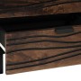 Armario de Noche Nogal 50 x 33 x 60 cm madera maciza de mango