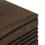 Armario de Noche Nogal 50 x 33 x 60 cm madera maciza de mango