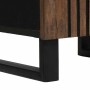 Gabinete de Baño Marrón 38 x 33 x 160 cm Madera maciza de Mango