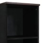 Gabinete de Baño Marrón 38 x 33 x 160 cm Madera maciza de Mango