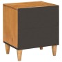 Mesa de Noche 2 pcs Marrón claro 40 x 33 x 46 cm