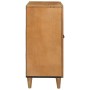 Vitrina Marrón claro 60 x 33 x 75 cm madera maciza de mango