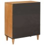Vitrina Marrón claro 60 x 33 x 75 cm madera maciza de mango