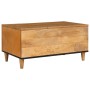 Mesa de Café con estante Marrón claro 80 x 50 x 40 cm