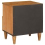 Mesa de Noche con cajón Marrón claro 40 x 33 x 46 cm