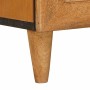 Mesa de Noche con cajón con puerta Marrón claro 50 x 33 x 60 cm