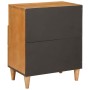 Mesa de Noche con cajón Marrón claro 50 x 33 x 60 cm