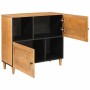 Vitrina Marrón claro 33.5 x 80 x 75 cm