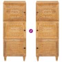 Alacena Marrón claro 40 x 33 x 110 cm madera maciza de mango