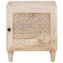 Mesa de Noche 2 pcs Beige 40 x 33 x 46 cm