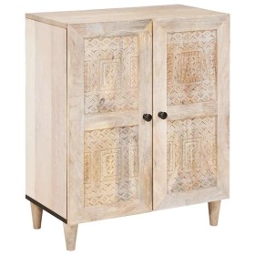 Vitrina 60 x 33 x 75 cm madera maciza de mango