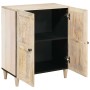 Vitrina 60 x 33 x 75 cm madera maciza de mango