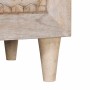 Mesa de Noche Beige 50 x 33 x 60 cm madera maciza de mango