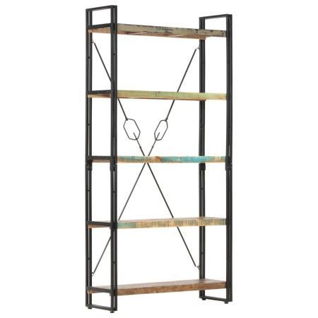 5-stufiges Regal aus recyceltem Massivholz 90x30x180 cm von vidaXL, Bücherregale und Regale - Ref: Foro24-286584, Preis: 284,...