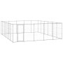 Perrera de exterior de acero galvanizado 36,3 m²