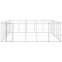 Perrera de exterior de acero galvanizado 36,3 m²