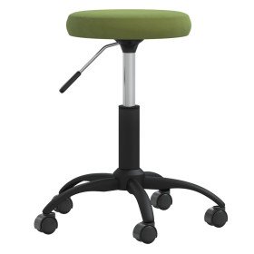 Silla de comedor de terciopelo verde claro Silla de comedor de terciopelo verde claro